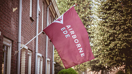 Foto van vlag Airbone Ede