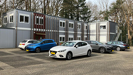 Portocabins op landgoed Zonneoord in Ede