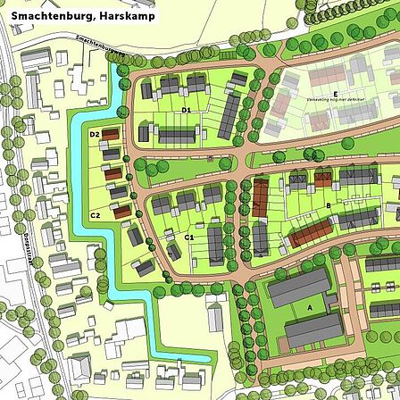 Plattegrond bouwproject Smachtenburg