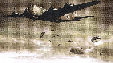 Foto van wapendroppingen