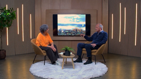 Host bij Studio Vrijheid samen met Ed van Seters